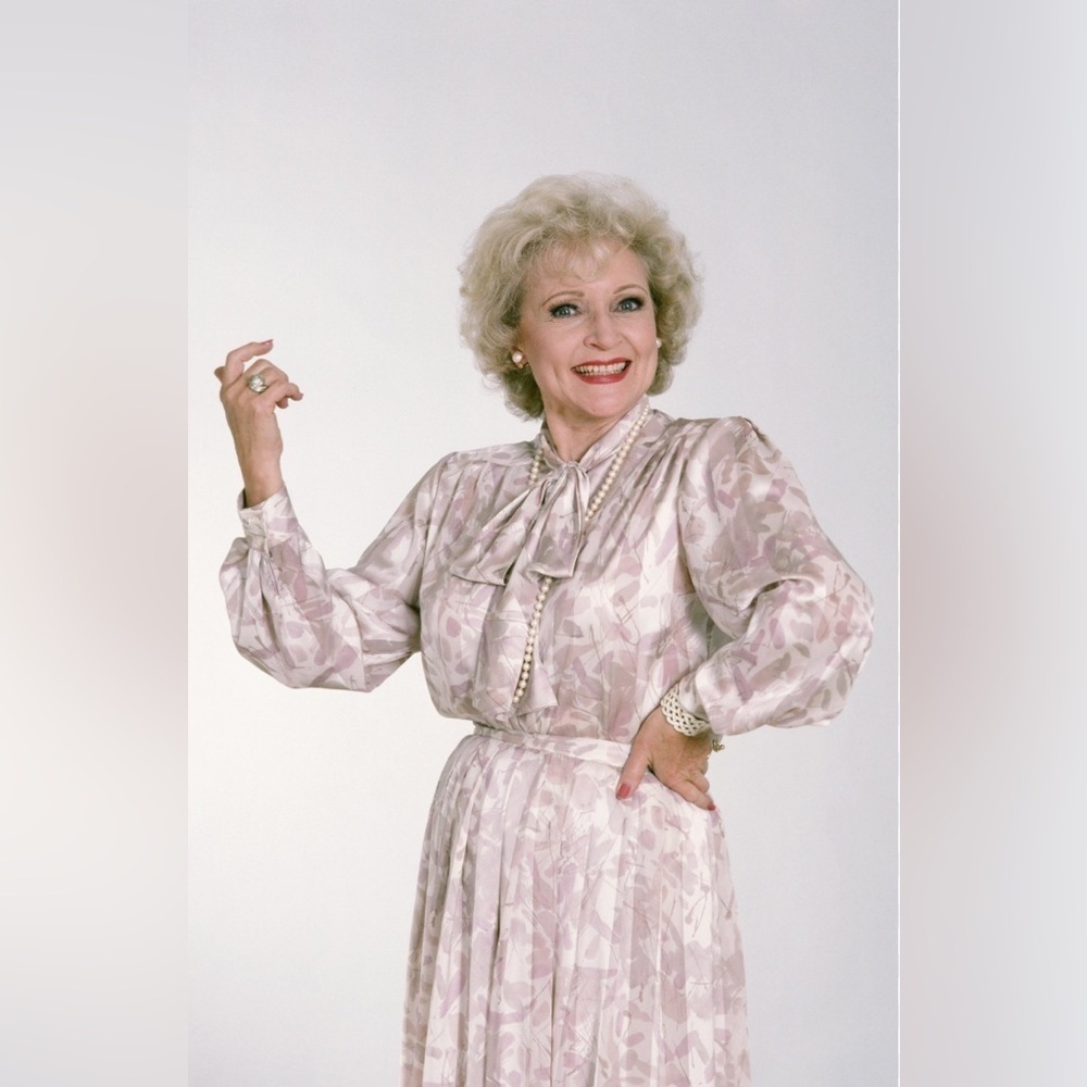 VTG 80s Mrs. Classic Deadstock NWT USA Faux Wrap Midi Dress Sz 12 shoulder pads - Picture 9 of 10